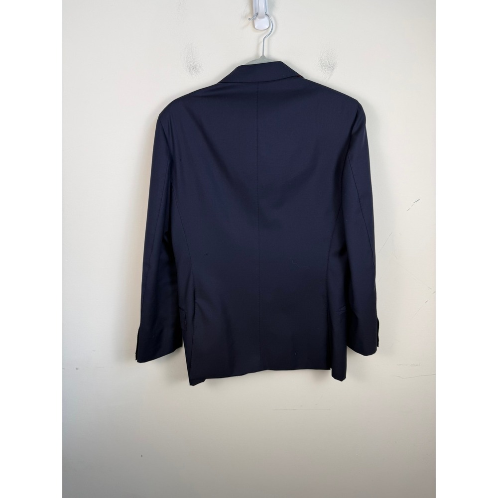 SuitSupply Navy Wool Blazer 36S Vitale Barberis Canonico Surgeon Cuffs Slim Fit - Picture 2 of 12
